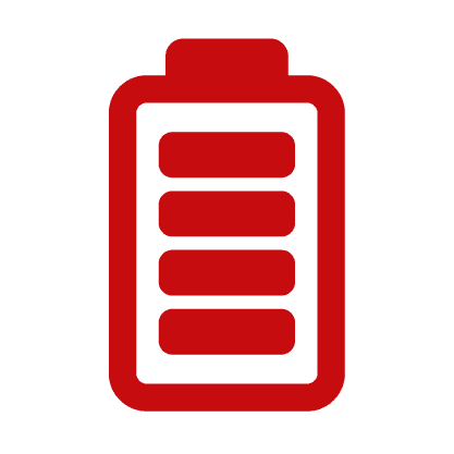 Battery management system to deliver 8 hours of continuous run time with a hot swappable secondary battery pack.
